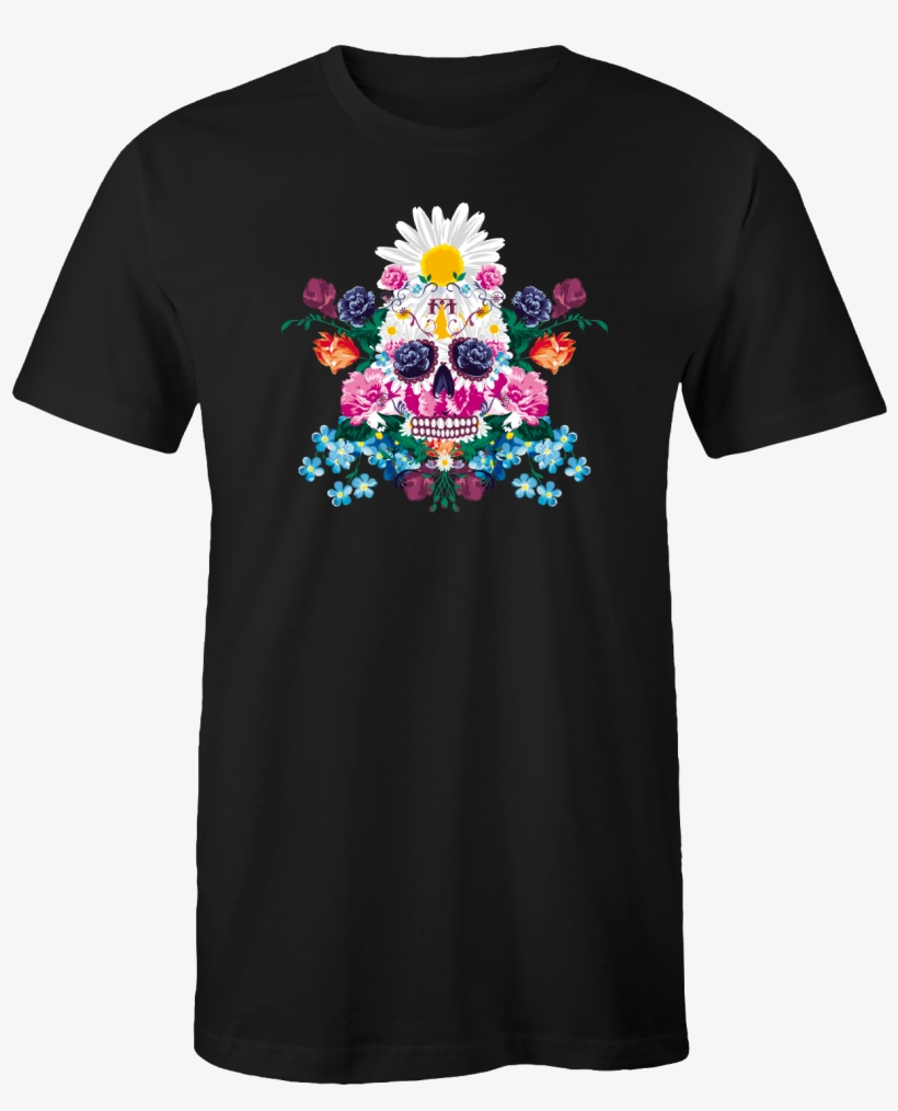 T-shirt "sugar Skull" - Illustration, transparent png
