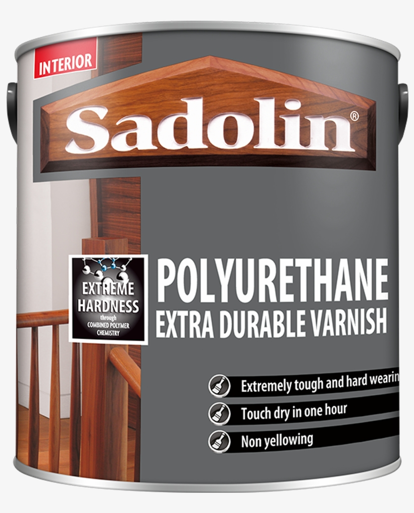 Sadolin Polyurethane Extra Durable Varnish - Plywood, transparent png
