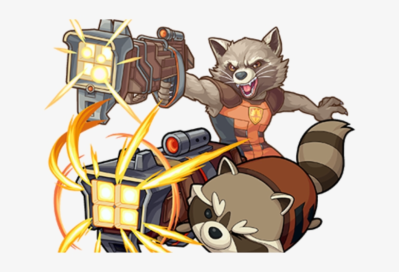 Rocket Raccoon Clipart Defender Galaxy - Rocket Raccoon Tsum Tsum, transparent png
