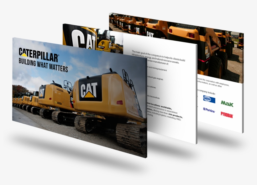 Slide Deck - Caterpillar, transparent png