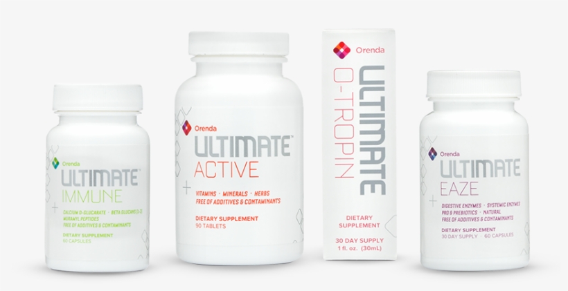 Orenda Ultimate Pack Active - Glass Bottle, transparent png