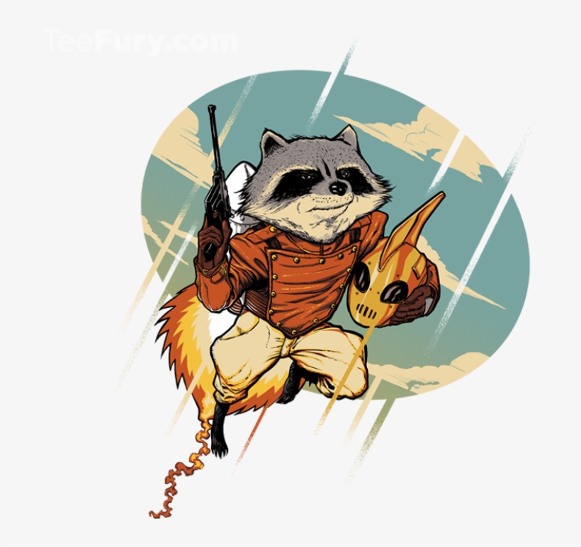 Rocket Raccoon A Teer - Illustration, transparent png