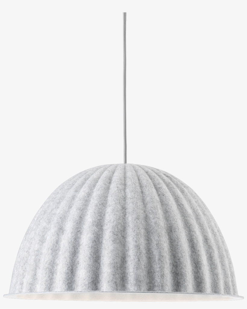 24042 Under The Bell O55 White Melange 1535974399 - Muuto Under The Bell Pendant, transparent png
