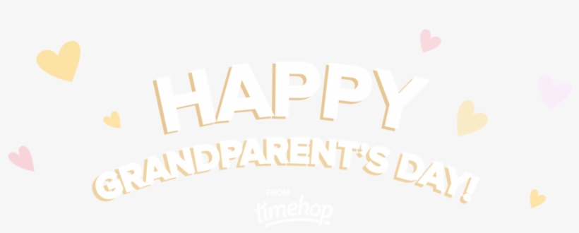 Grandparentsbanner, transparent png