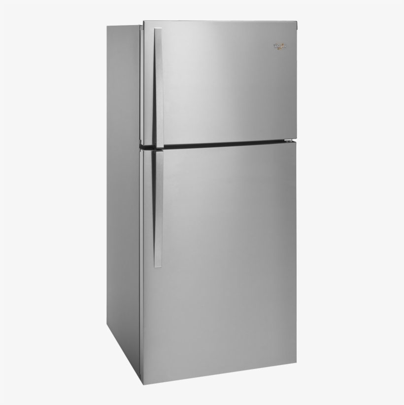 Whirlpool Top Freezer Refrigerator - Refrigerator, transparent png