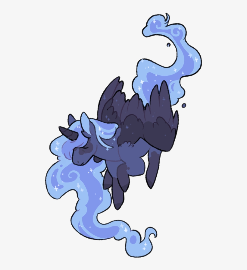 Lambtail, Colored Wings, Ear Fluff, Ethereal Mane, - Cartoon, transparent png
