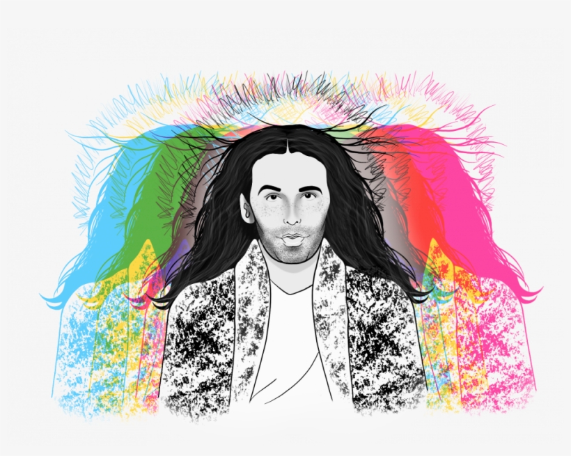 A Ranking Of Queer Eye's Fab Five - Illustration, transparent png