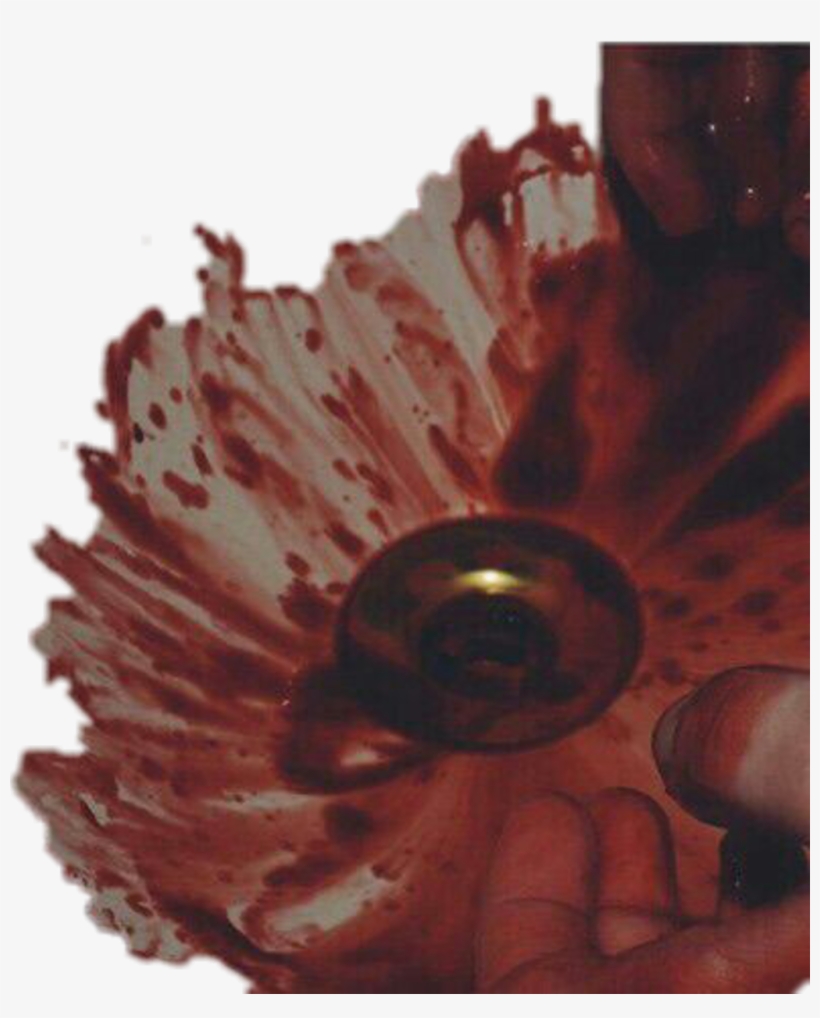 #gore #blood #aesthetic #bloodwarning #bloodysink #bloodyhands - Macro Photography, transparent png