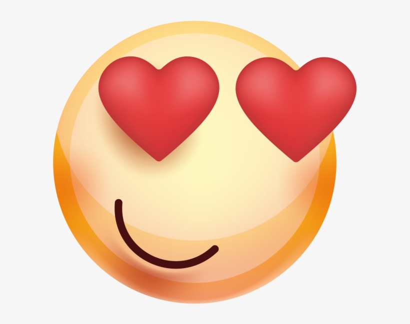 Emoji - Heart, transparent png