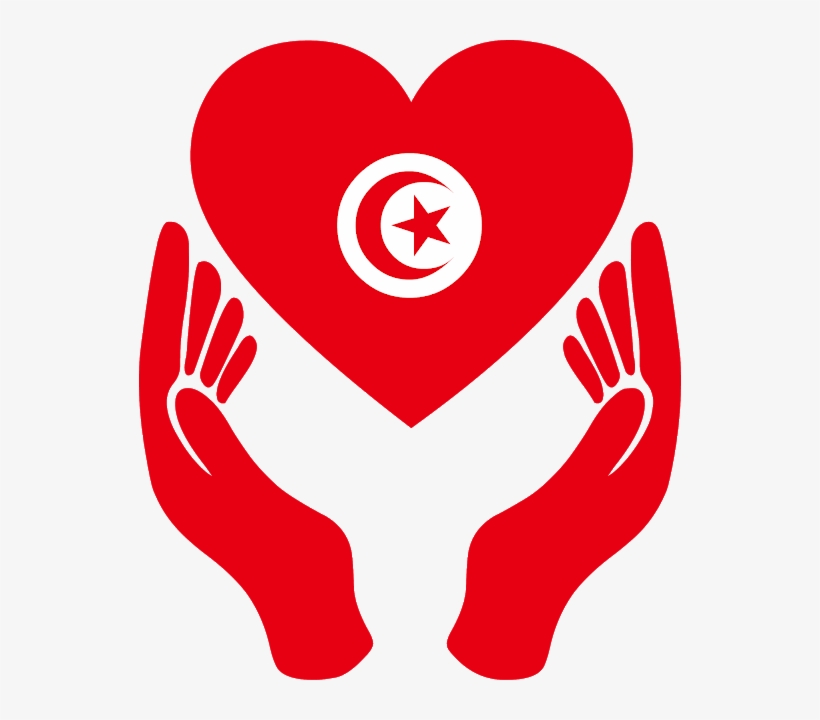 Download Tunisia Flag Love Svg Eps Png Psd Ai Vector - Declaration Of The Rights Of Man Symbol, transparent png