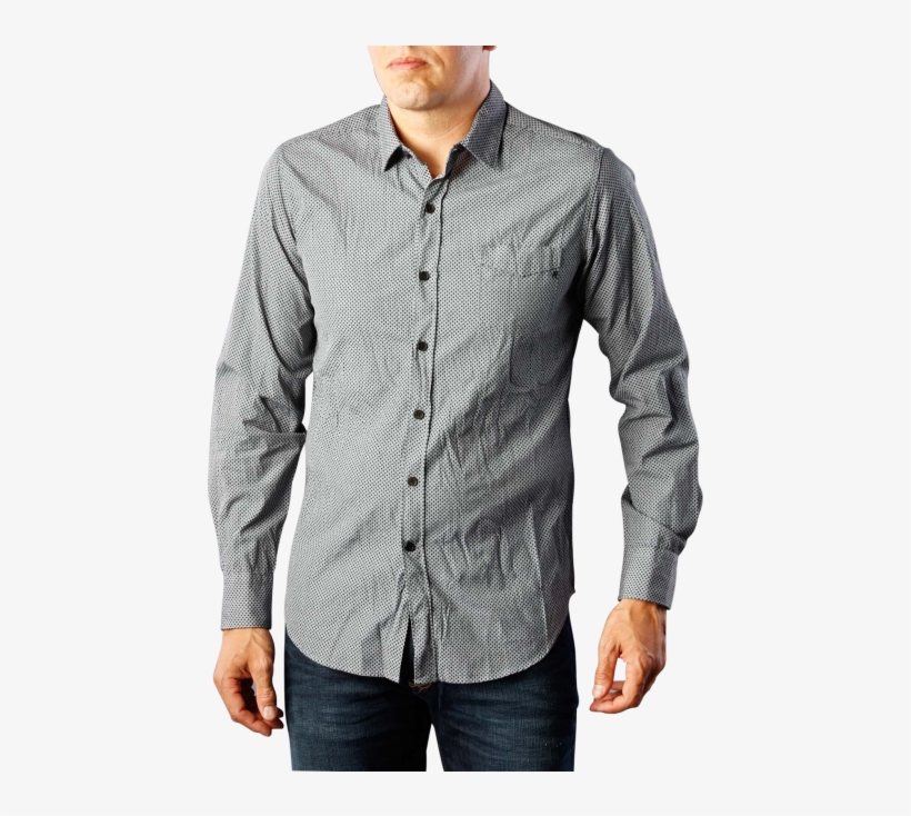Replay Cotton Shirt Blue - Gentleman, transparent png