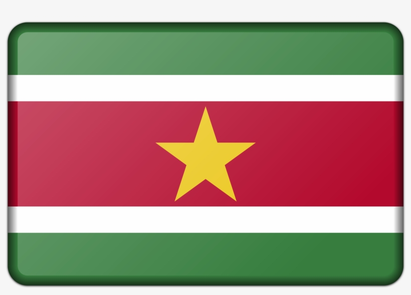 This Free Icons Png Design Of Suriname Flag - Suriname Flag, transparent png