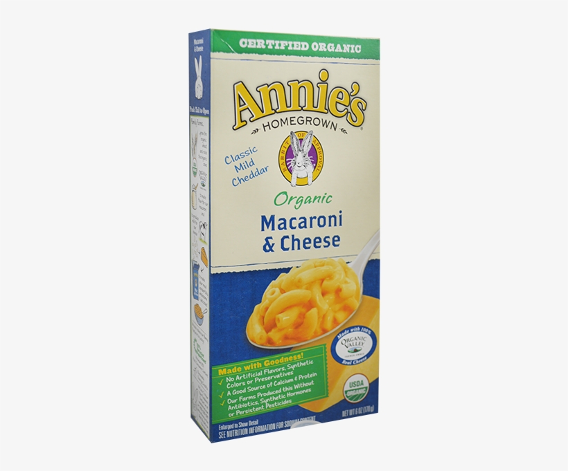 Annie's Homegrown Mac & Cheese Organic Classic Blue - Convenience Food, transparent png