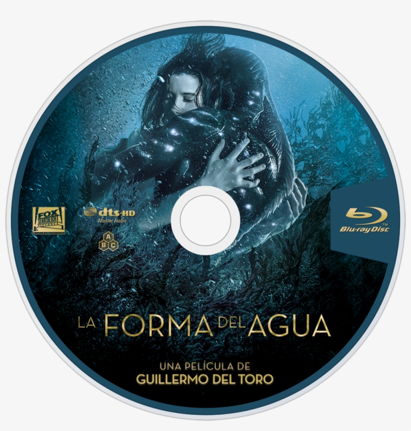 The Shape Of Water - Blu-ray Disc, transparent png
