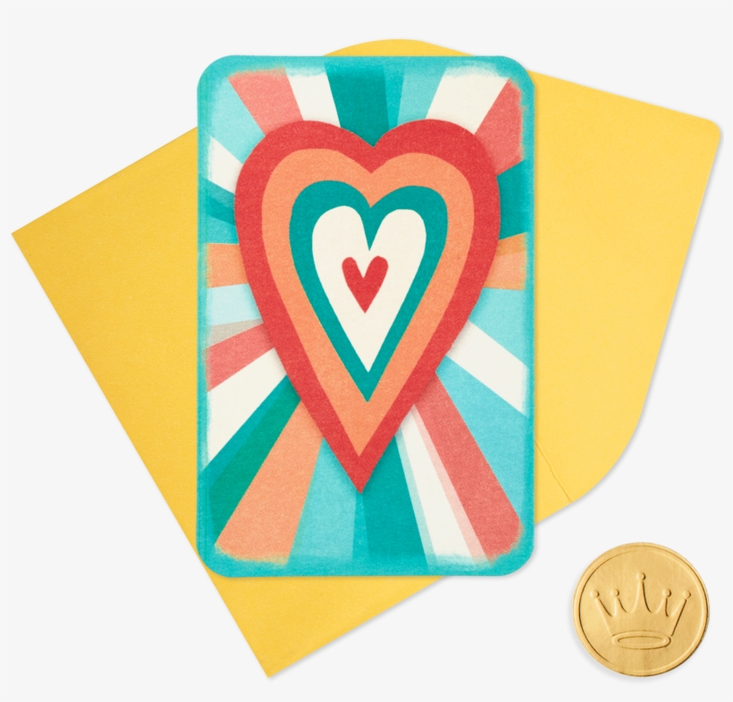 25" Mini Heart Pop Up Blank - Heart, transparent png