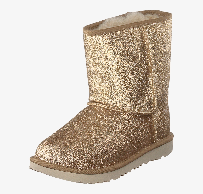 Classic Short Ii Glitter Gold - Ugg Glitter, transparent png