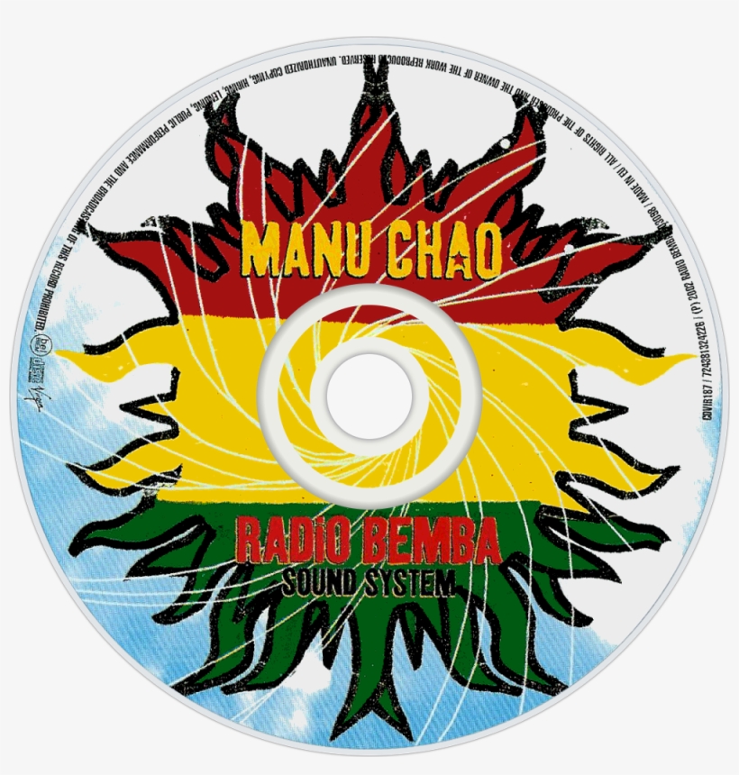 Manu Chao Radio Bemba Sound System Cd Disc Image - Chao Radio Bemba Sound System, transparent png