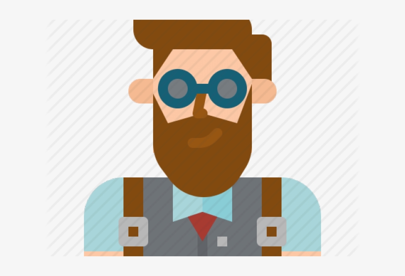 Hipster Clipart Boy Hair - Illustration, transparent png