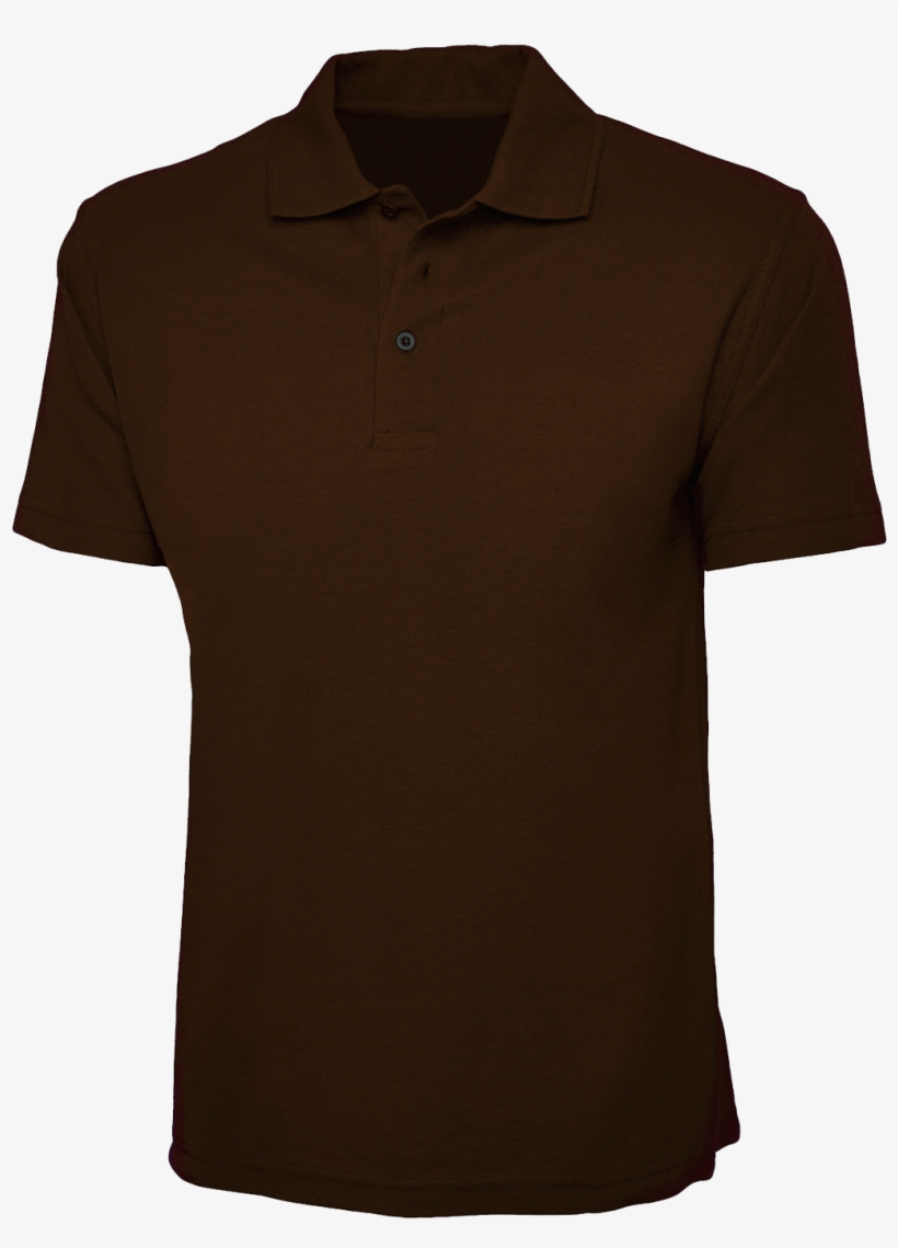 Plain Choco Brown Polo Shirt - Plain Blue Polo Shirt, transparent png