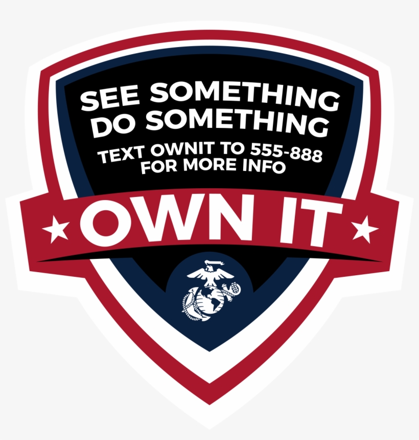 See Something, Do Something - Marine Corps, transparent png