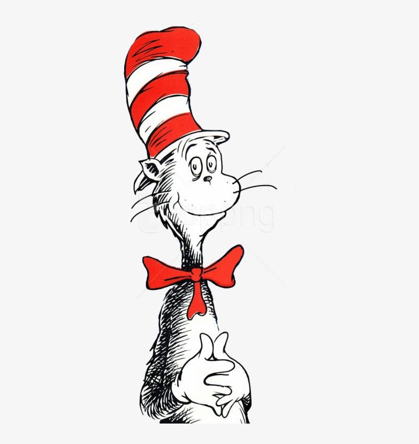 Free Png Download Dr Seuss Cat Png Images Background - Dr Seuss Clipart Free, transparent png