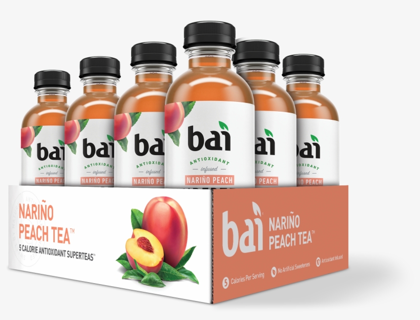 Bai Supertea Antioxidant Infused Beverage, Socorro, transparent png