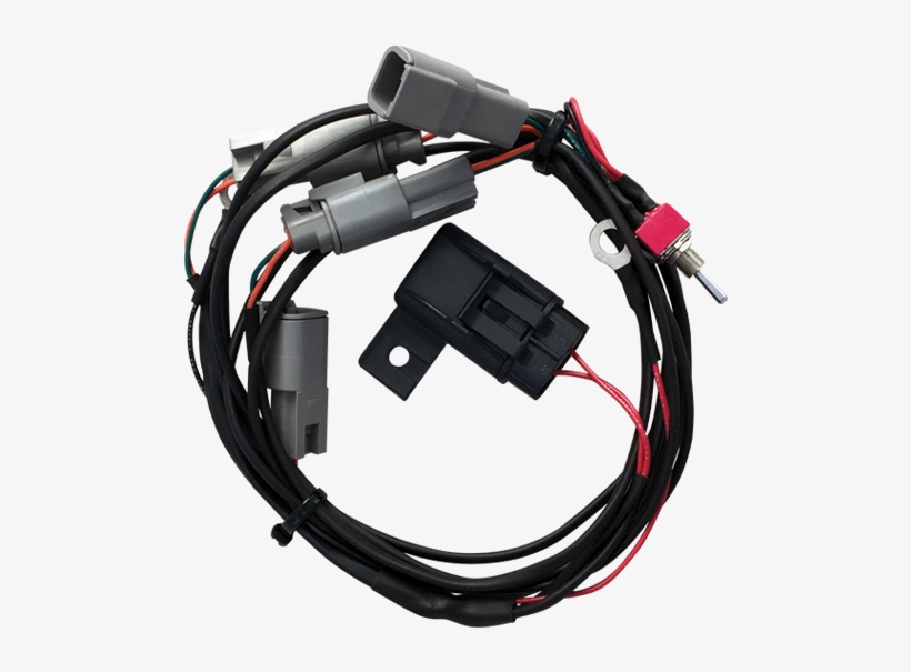 Billet Baller Electric Hinge Wiring Harness Single - Sata Cable