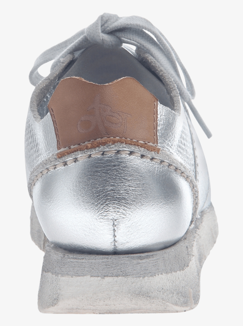 Star Dust Women's Sneaker In Silver Back View - Suede, transparent png