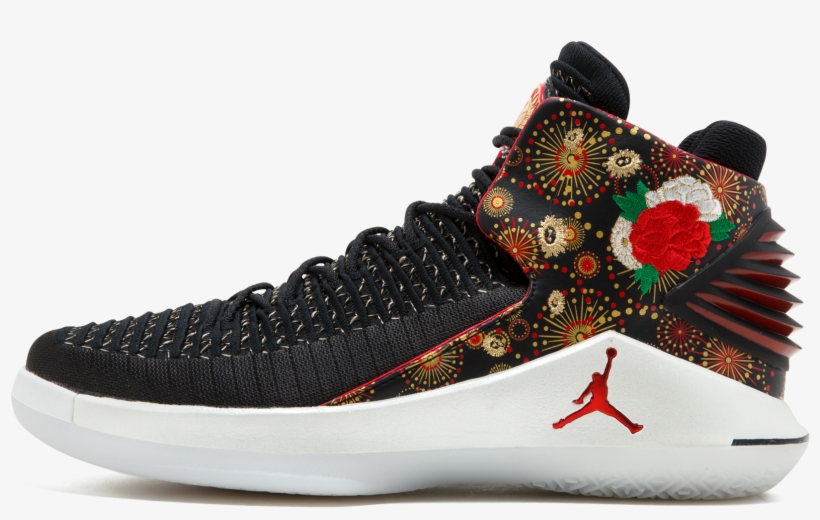 Air Jordan Xxxii Aj6331 042 Air Jordan Xxxii Sku - Chinese New Year Basketball Shoes, transparent png