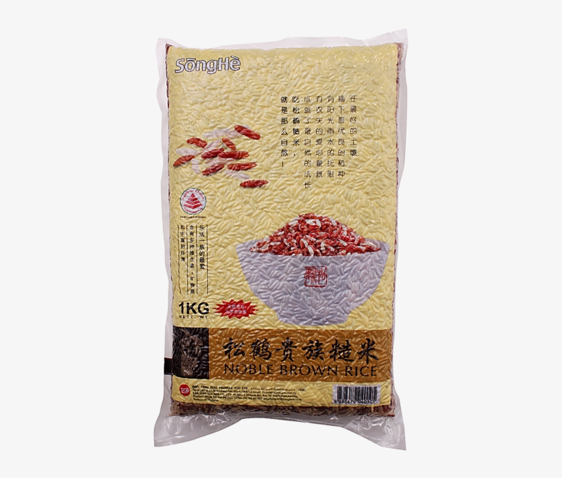 Songhe Noble Brown Rice 1kg - Songhe Noble Brown Rice, transparent png