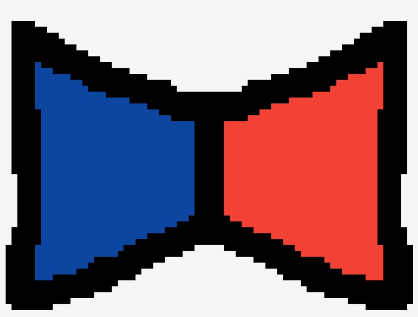 Symbol Blue-red Bowtie - Fur, transparent png