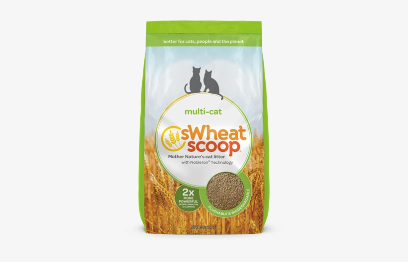 Natural Wheat-based Litter - Swheat Scoop Multi Litter 36 Lb, transparent png