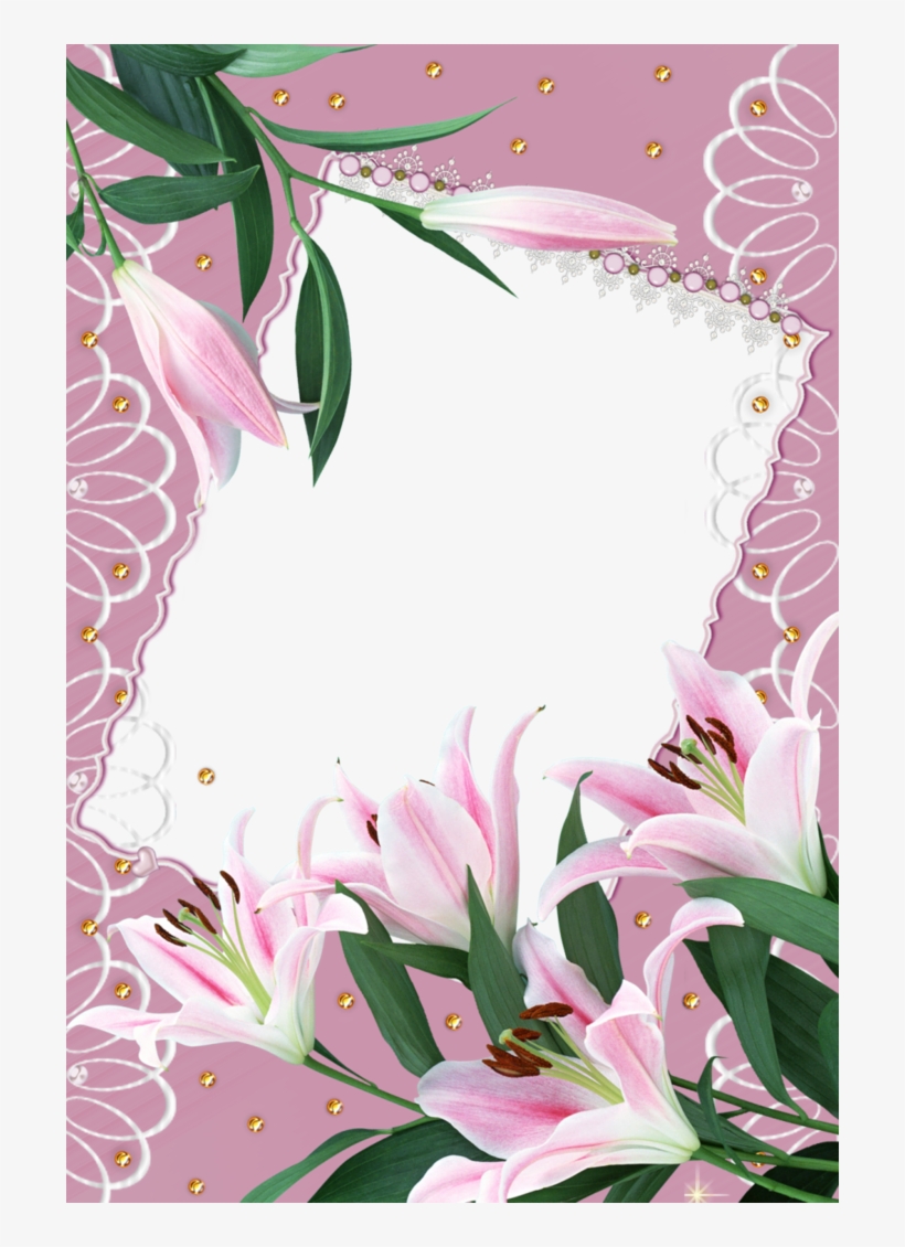 Forgetmenot - Frames - Lily, transparent png