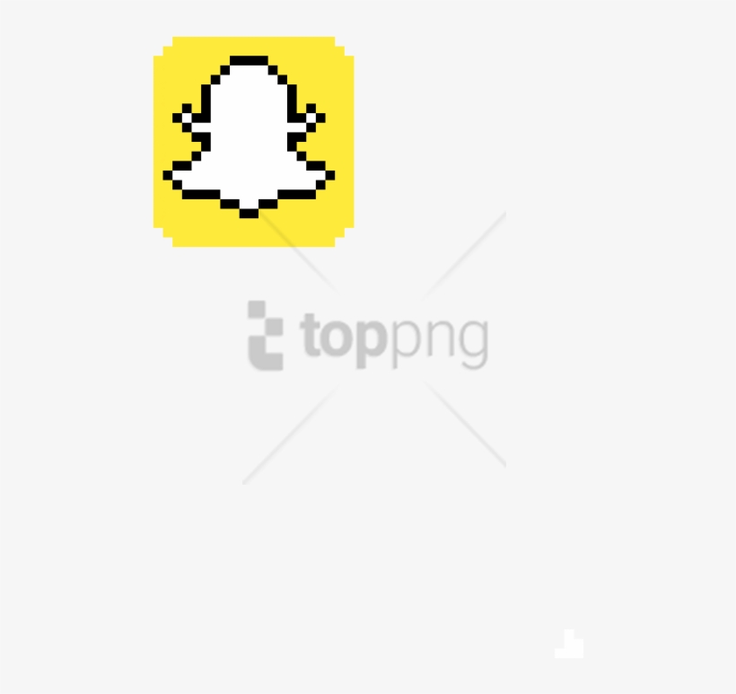 Free Png Snapchat Logo Png Image With Transparent Background - Minecraft Pixel Art, transparent png