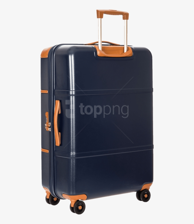 Free Png Orange Suitcase Png - Baggage, transparent png