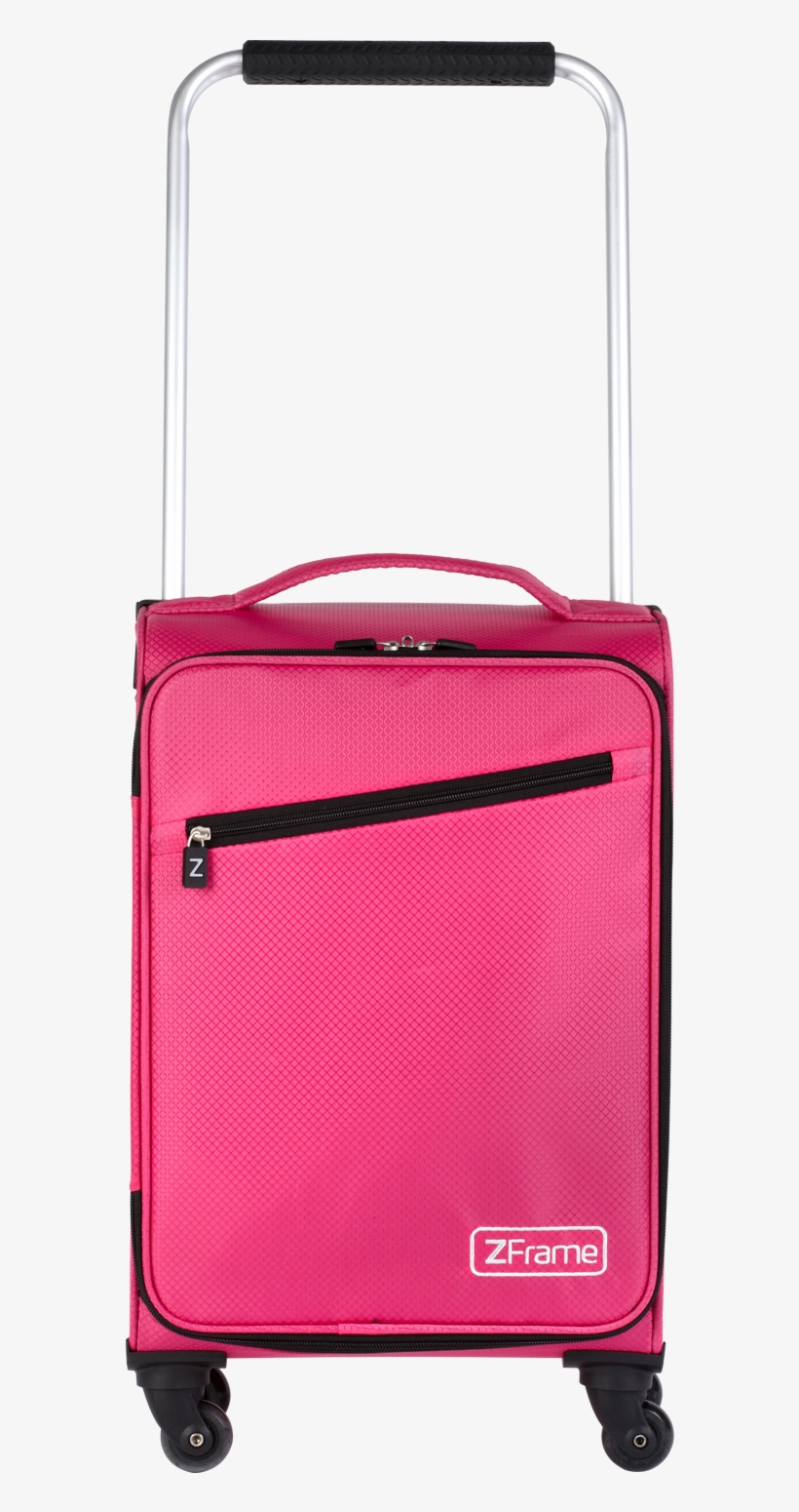 Zframe 18" Pink Super Lightweight Suitcase - Hand Luggage, transparent png