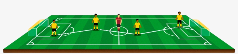 Pitch Drawing Stadium - Dibujos De Un Campo De Futbol, transparent png