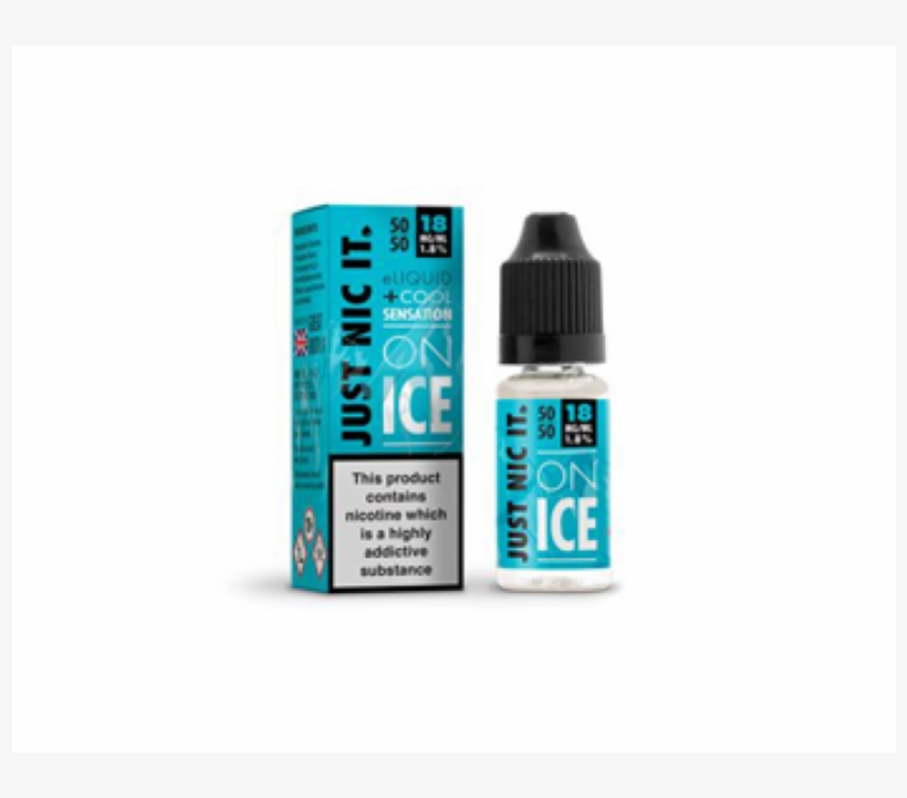Conwy Valley Vapours - Just Nic It Nic Salt On Ice 50 50 10ml, transparent png