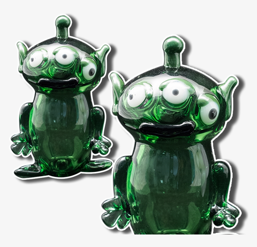 Three Eyes Alien Character The Crush - Figurine, transparent png