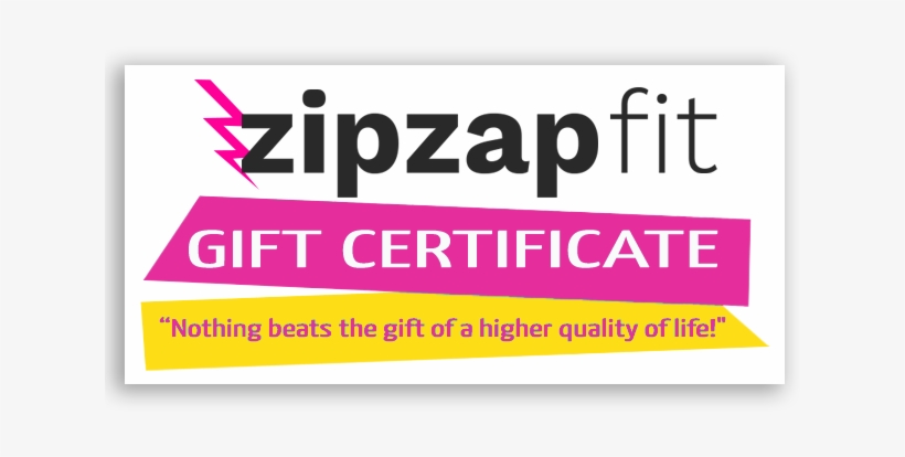 Zipzapfit Gift Certificate, transparent png