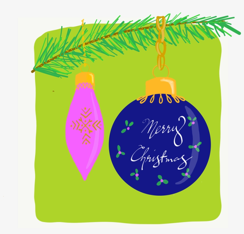 Advent 10 Merry Christmas Ornaments - Christmas Ornament, transparent png