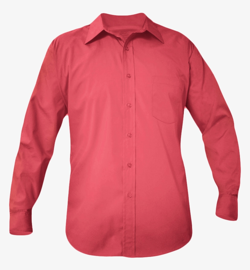 Red Buttondown Shirt Long Sleeve - Aqua Blue Long Sleeve, transparent png