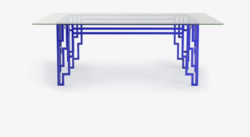 Modern Art Deco Electric Blue Furniture Design Table - Coffee Table, transparent png