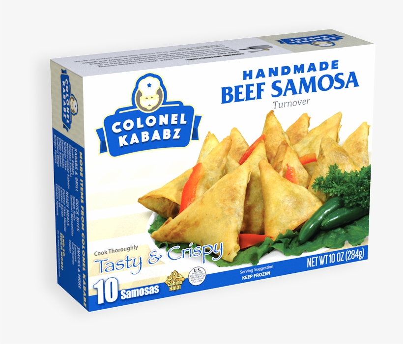 Beef Handmade Wrapper Samosa - Fried Food, transparent png