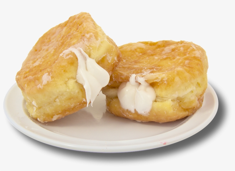 Cake Donuts - Shipley's Cream Filled Donut, transparent png
