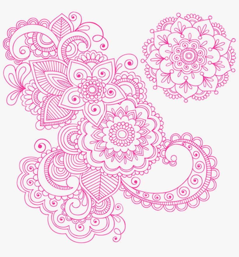 Paper-cut Tattoo Vintage Henna Mehndi Pattern Drawing - Paisley Tattoo Design, transparent png