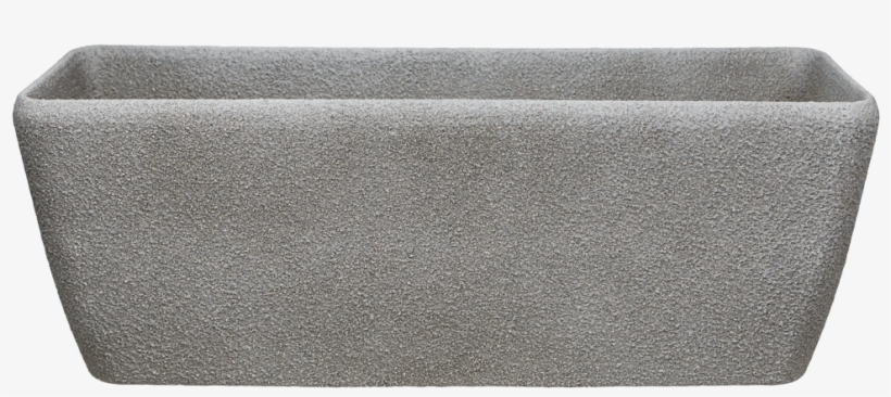 Curved Window Box - Concrete, transparent png