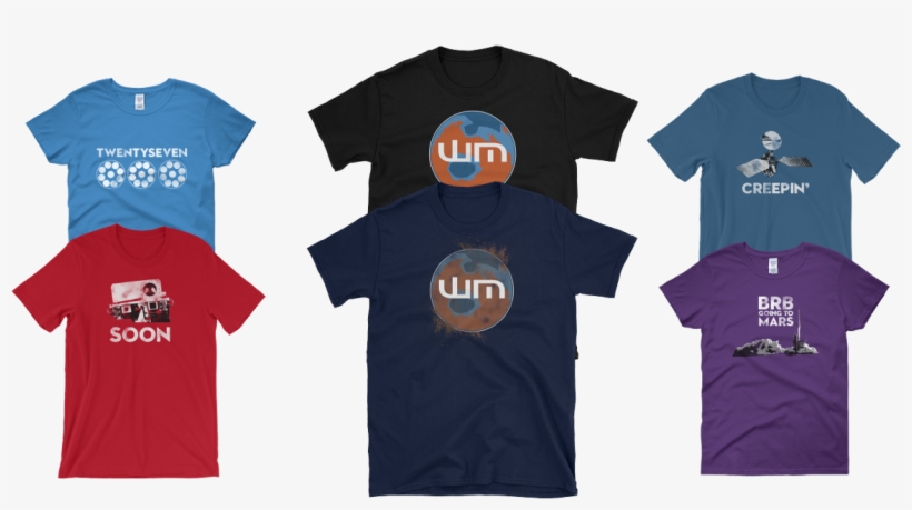 Introducing The Wemartians Shop - Active Shirt, transparent png