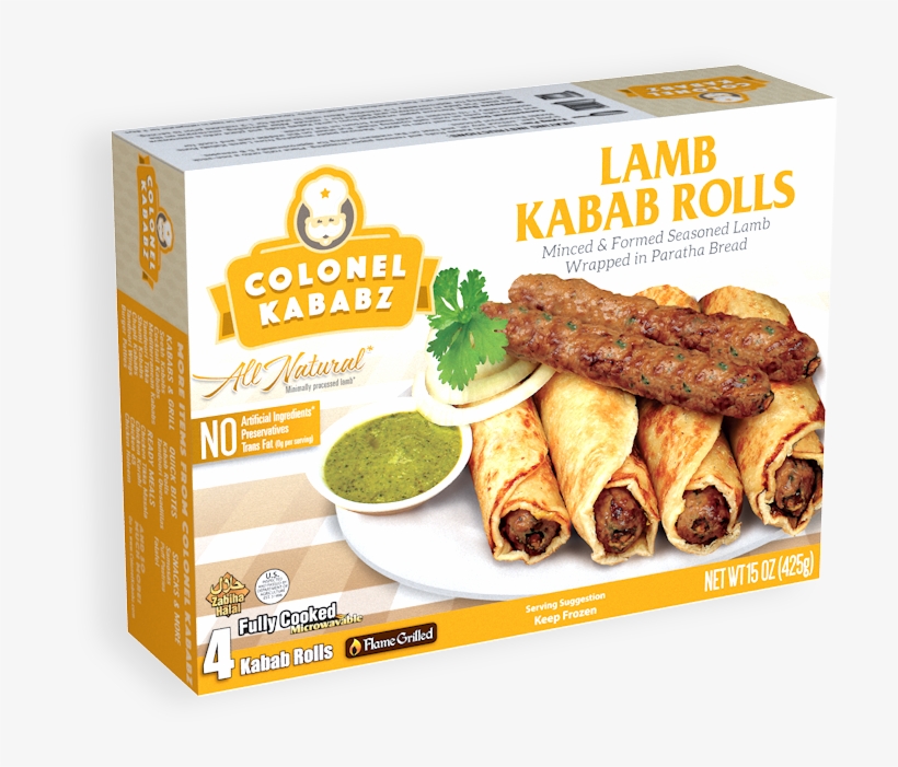 Lamb Kabab Rolls - Taquito, transparent png