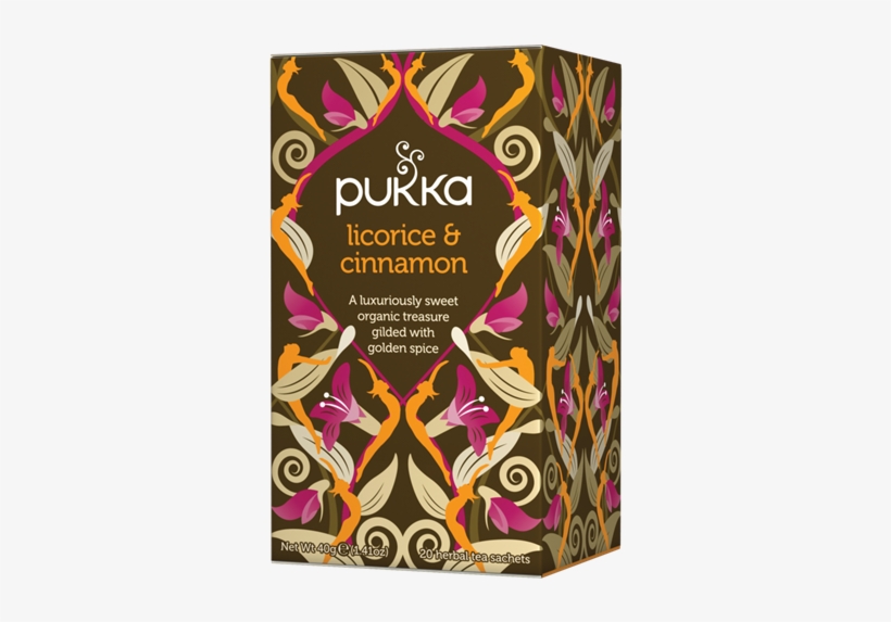 Pukka Organic Licorice & Cinnamon Tea Hk Healthy And - Pukka Licorice & Cinnamon, transparent png